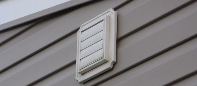 vent on side of house